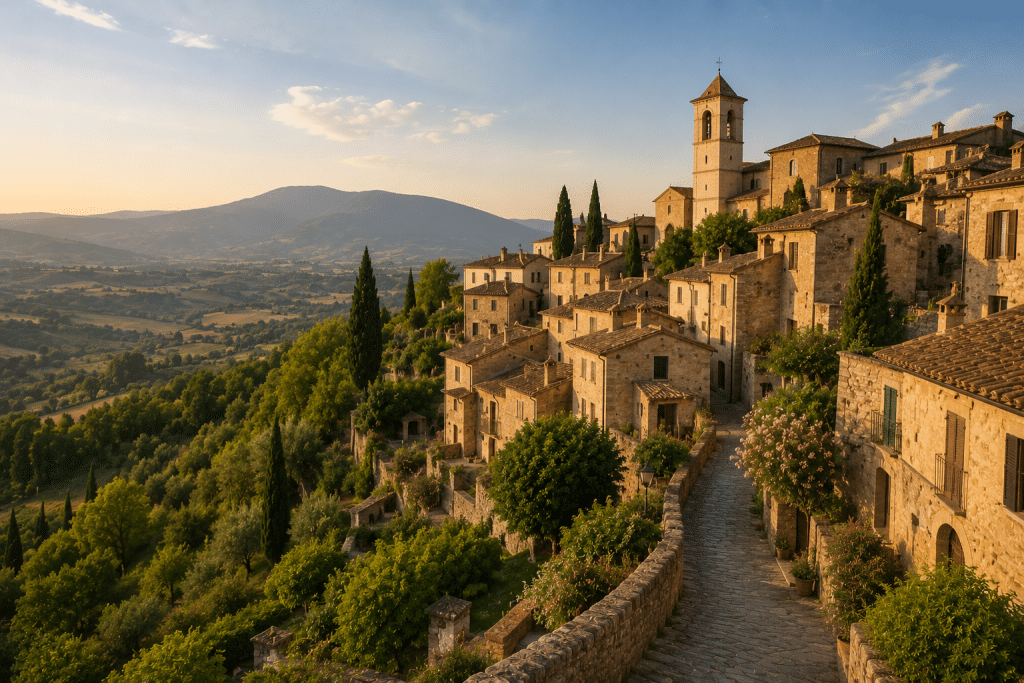 umbria best regions retirees